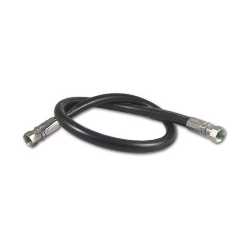 FRN684_1 Flessibile carico esterno GPL da 1 metro per camper, con raccordi filettati per connessione sicura.