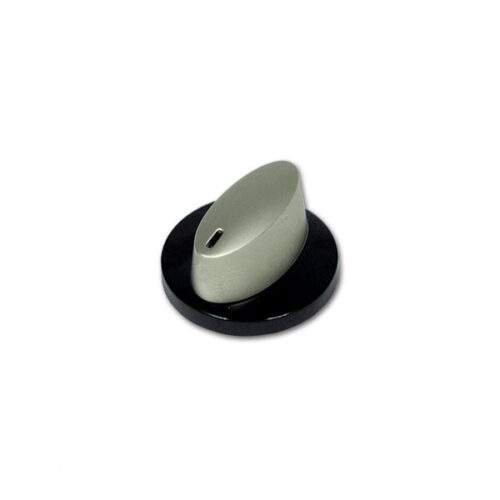 Manopola per fornelli CAN • nero/cromo