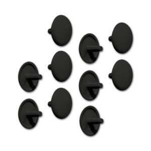 Tappo copri vite nero intenso 10 pezzi