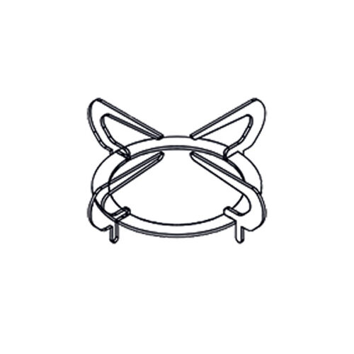 Griglia inox per bruciatore semi rapido