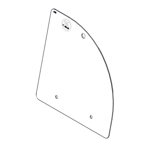 Coperchio in vetro nero per FRN372