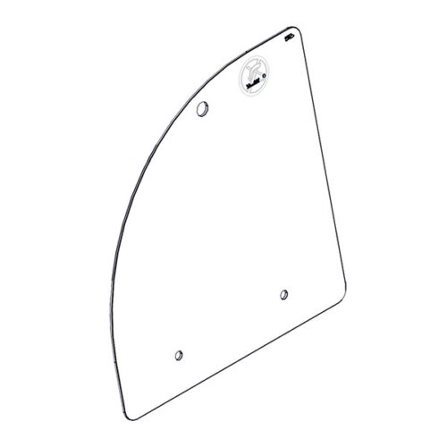 Coperchio in vetro nero per FRN373