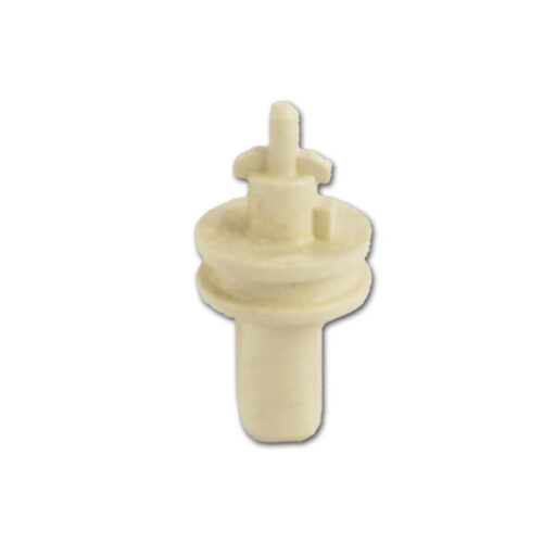 Perno beige selettore funzioni DOMETIC ITALY S.R.L. per frigoriferi camper, dettaglio del componente in plastica.