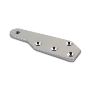 Cerniera inferiore porta frigo RM4400-5 sinistra Dometic, dettaglio del meccanismo di fissaggio.