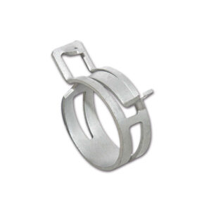 FST618_1 Fascetta a molla Ø 18 mm per tubi idraulici di camper e caravan, garantisce una tenuta sicura.