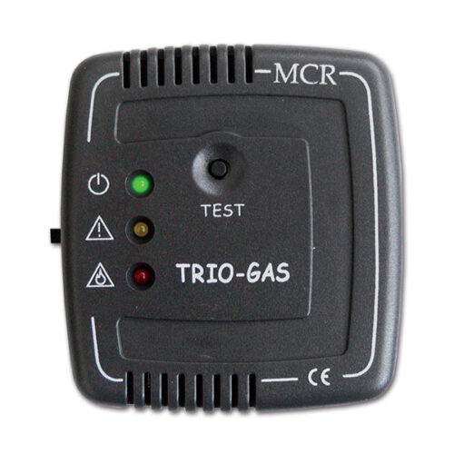 Rilevatore fughe gas TrioGas trivalente da pannello • grigio