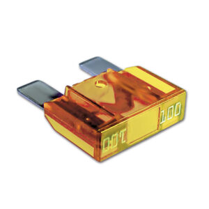 Fusibile Maxival giallo 20 A per protezione impianti elettrici di camper e caravan