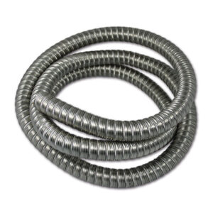 Tubo flessibile in acciaio scarico generatore • Ø 25 mm • 2 m