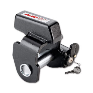Antifurto AL-KO Safety Premium AKS 3004 installato sul giunto a sfera della caravan