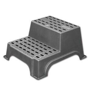 Gradino doppio in plastica • H 370 mm