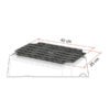 GRA905_2 Dettaglio della texture della Step-Mat Magnum • Black, evidenziando i materiali resistenti e il sistema di drenaggio per uso esterno.