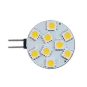 Lampadina G4 • 9 LED • bianca calda • blister