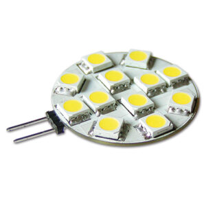 Lampadina G4 12 LED • bianca fredda