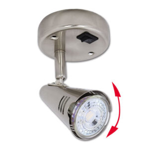 Faretto a LED con braccetto rigido