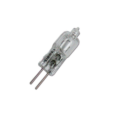 LUC220_1 Lampadina alogena G4 da 20 W con base a due pin, ideale per l'illuminazione interna di camper e caravan.