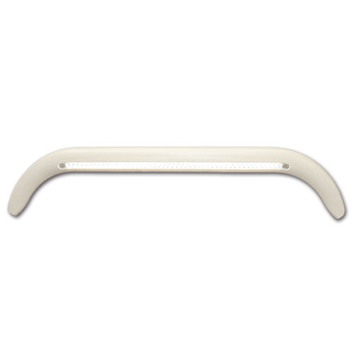 Plafoniera esterna a LED con grondaia • bianca