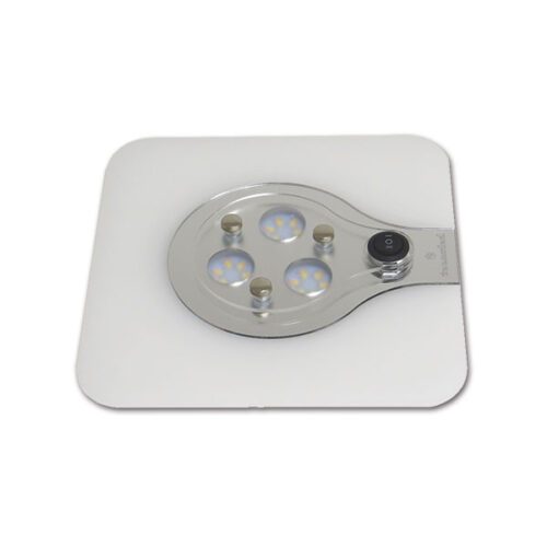 Plafoniera Admiral quadrata • 18 LED