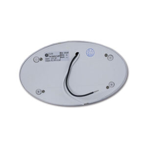 Lampada ovale neon argento • 9W