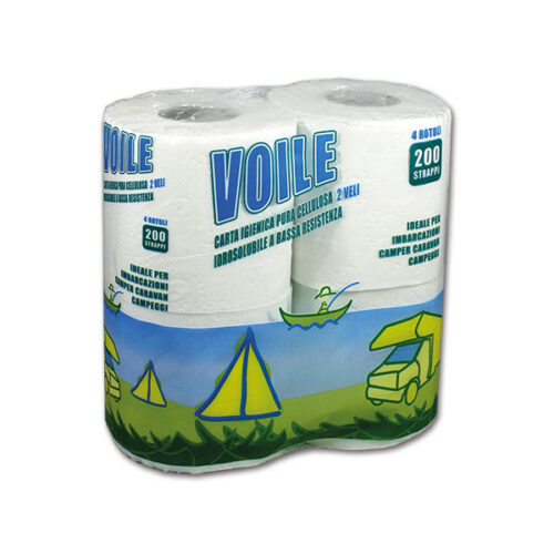 LWC905_1 Carta igienica Eco VOILE • 4 rotoli