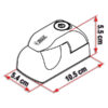 Camper con Kit Security Lock montato, mostrando la protezione anti intrusione del veicolo.