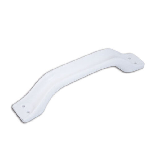 MANIGLIA TRAINO A 4 FORI BIANCA