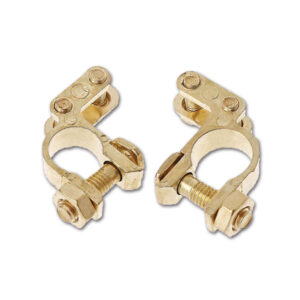 Morsetto batteria • positivo e negativo