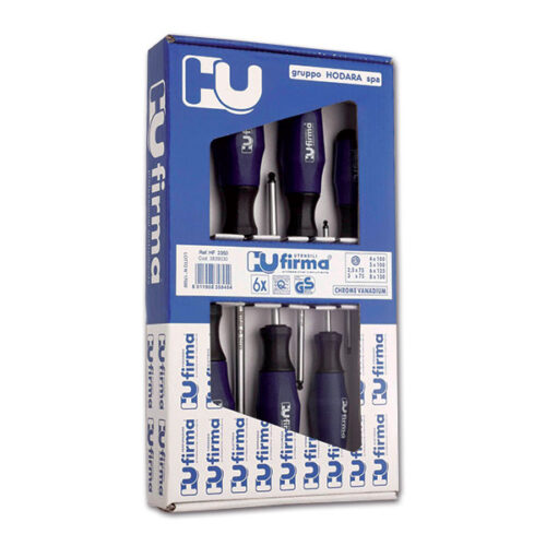 Set 6 giraviti punta M esagonale sferoide