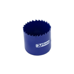 Sega a tazza bimetallica Ø 48 mm per forature precise su legno e metallo, ideale per installazioni su camper.