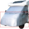 OTCSP00_1 Oscurante isotermico vano motore Sprinter '00-'05 installato nella cabina del camper