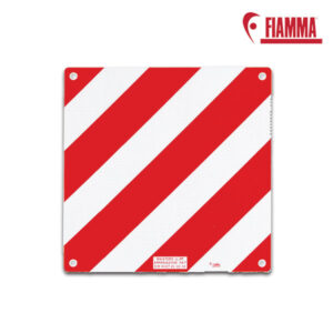 Pannello Alu Signal FIAMMA S.P.A. per segnalazione carichi sporgenti su camper e caravan