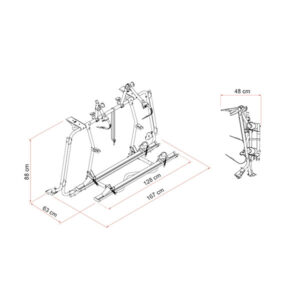 Carry-Bike • VW T6 Pro • Deep Black