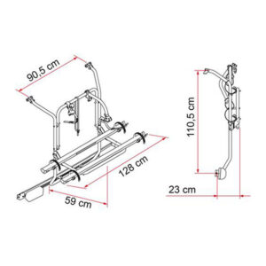 Portabici Carry-Bike Mercedes Viano