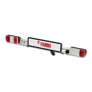 Supporto Licence Plate Carrier FIAMMA per targa posteriore su portabici da camper.
