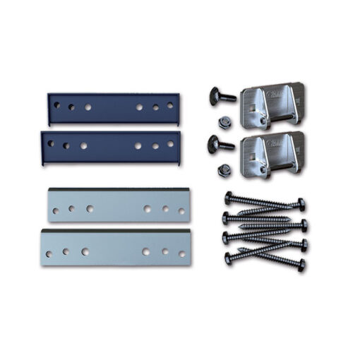 Dettaglio del Kit Dethleffs • < '10 di FIAMMA S.P.A. per il fissaggio di portabici Carry-Bike su camper Dethleffs.