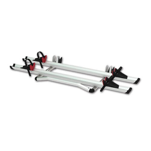 Componenti del Kit Upgrade E-Bike FIAMMA S.P.A. per portabici camper, dettagli tecnici.