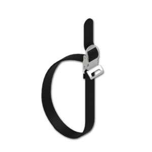 Dettaglio della Strip Nero FIAMMA S.P.A., un ricambio essenziale per il sistema Carry-Bike da camper.