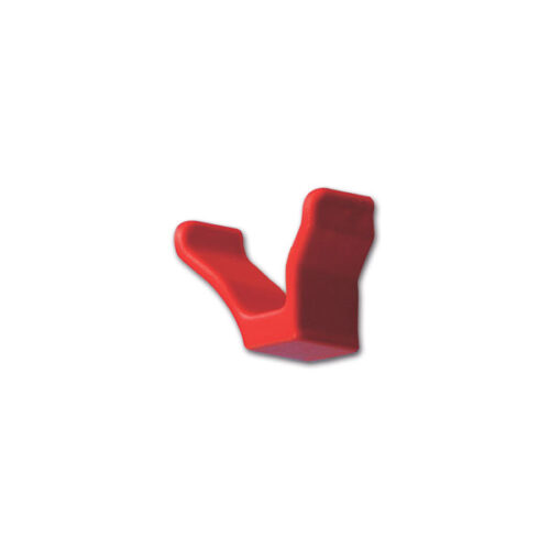 PBR1005_1 Terminale canalina Rail Quick Rosso FIAMMA S.P.A. per sistemi di portaggio camper e caravan.