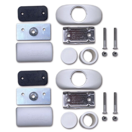Dettaglio del Kit aggancio inferiore Carry-Bike M6 x 50 mm FIAMMA, mostrando la viteria e i componenti per il fissaggio del portabici.