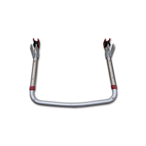 PBR1010_1 Supporto canaline Carry-Bike Pro premium FIAMMA installato su portabici camper.