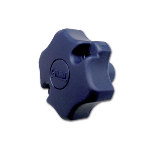 Pomello Carry-Bike Blu FIAMMA S.P.A. per fissaggio sicuro di biciclette su portabici camper.