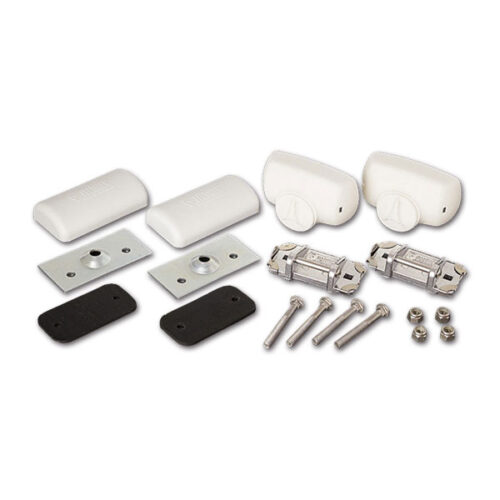 Dettaglio del Kit aggancio superiore Carry-Bike Pro di FIAMMA S.P.A., componente essenziale per la sicurezza del portabici.