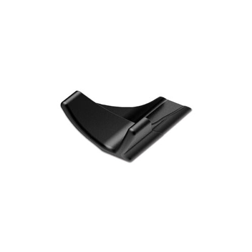 Terminale nero per Rail Quick Pro FIAMMA S.P.A., accessorio per portabici Carry-Bike