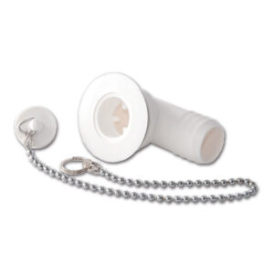 Piletta curva con portagomma • Ø 25 mm