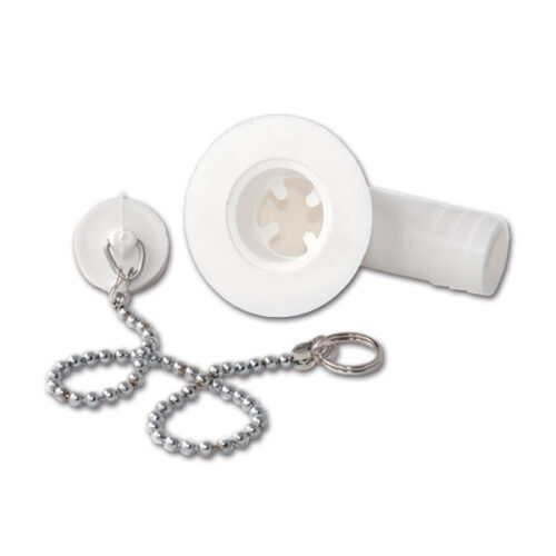 Piletta curva con portagomma • Ø 19 mm