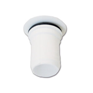 Piletta dritta con portagomma • Ø 32 mm