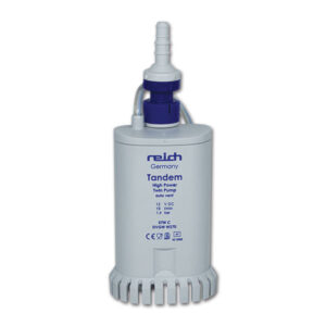 Pompa a immersione Twin con valvola di non ritorno • 19 L/min