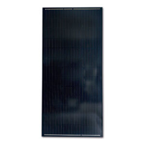 PNL130N_2 Dettaglio delle celle fotovoltaiche monocristalline del Pannello ExtraSUN Nero 130 W.