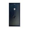 PNL130N_3 Primo piano delle staffe di fissaggio incluse con il pannello solare ExtraSUN.