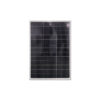 Dettaglio delle celle fotovoltaiche del pannello solare ExtraSUN, con cornice in alluminio.