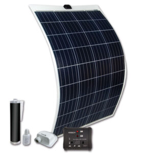 Kit pannello flessibile • 150 W • con regolatore